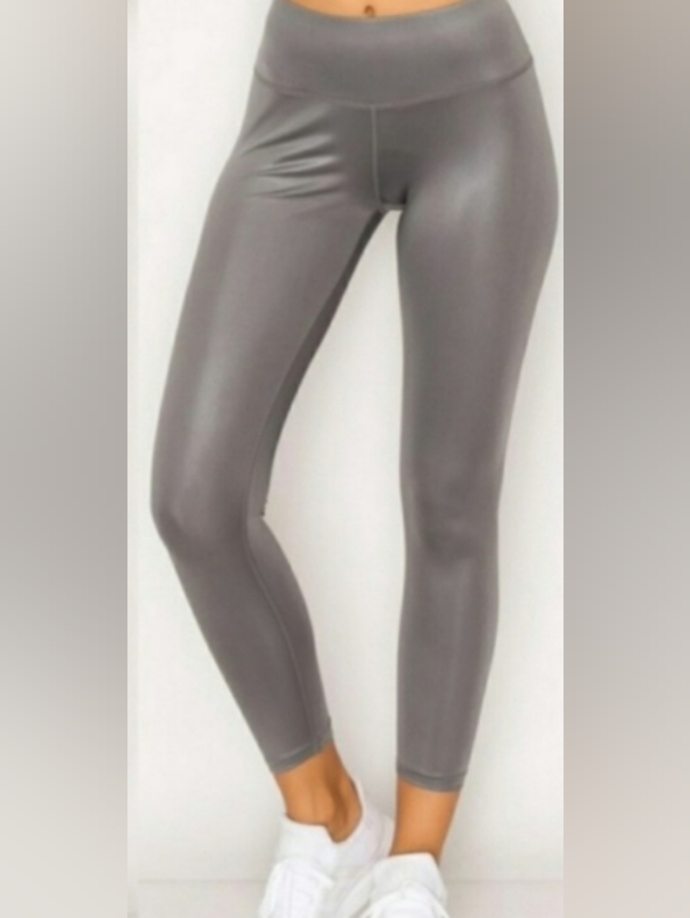 Kimberly C High Waist Matte Shine Moisture Wicking Leggings